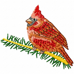Small Birds Embroidery Design 4